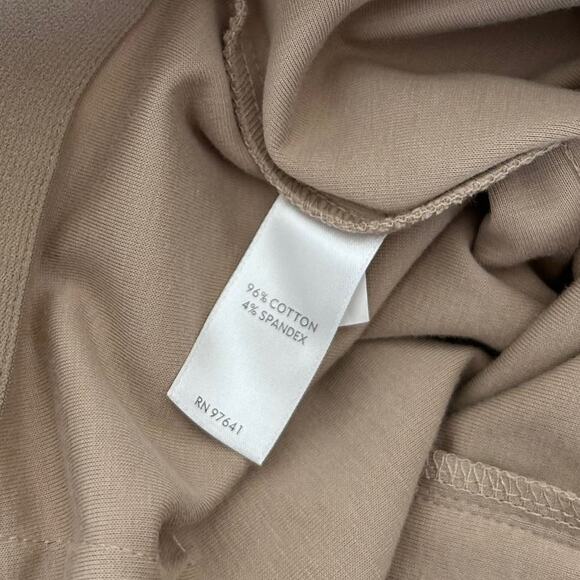 J. Jill Tan Cotton Ponte Pants Sz S - Picture 3 of 5